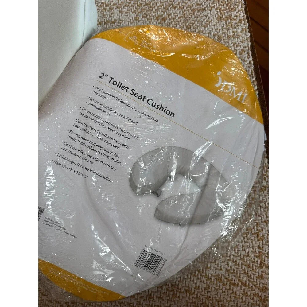 2” Raised Toilet Seat Cushion – Bath & Safety Foam Pad